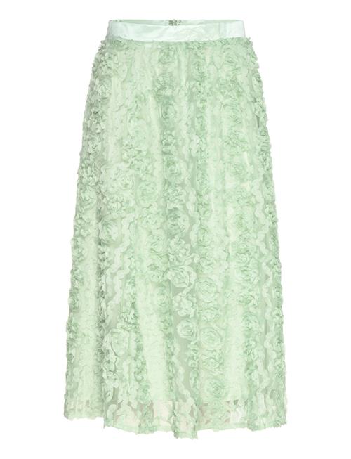 Bubbleroom | 3D Flower Midi Skirt | M