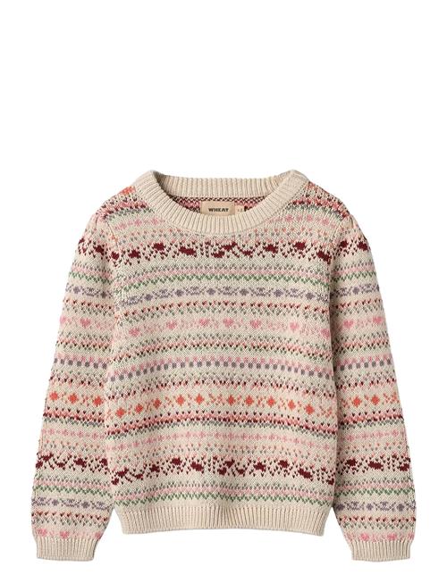 Wheat | Jacquard Pullover Olga | 116