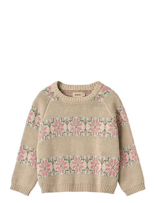Wheat | Jacquard Pullover Alberte | 104
