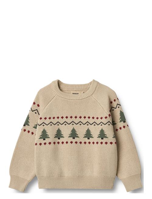 Wheat | Jacquard Pullover Balou | 122