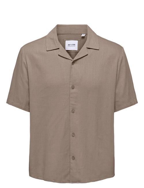 ONLY & SONS | Onskari Resort Ss Shirt Visc Lin 0075 Cs | M