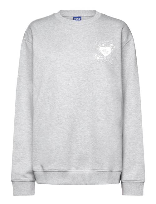HUGO BLUE | Oversized Crew_B_4 | XS