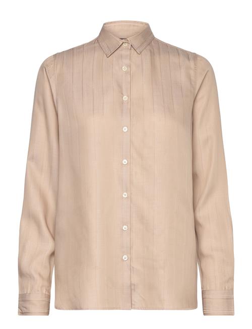 Lexington Clothing | Sanna Jacquard Stripe Lyocell Shirt | M