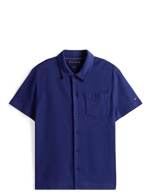 Tommy Hilfiger | Open Knit Full Placket Reg Polo | M
