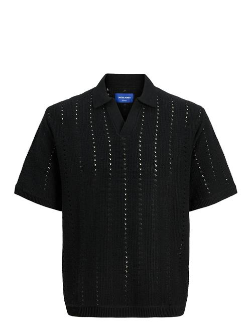 Jack & Jones | Jorparos Knit Easter Ss Crochet Polo | L