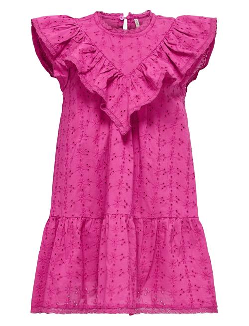 Kids Only | Kmgmargot Life S/L Embroidery Dress Wvn | 104