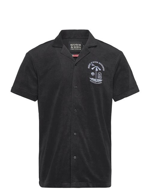 Scotch & Soda | Short-Sleeved Regular Fit Towelling Shirt | L
