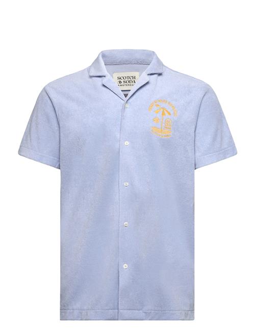 Scotch & Soda | Short-Sleeved Regular Fit Towelling Shirt | L