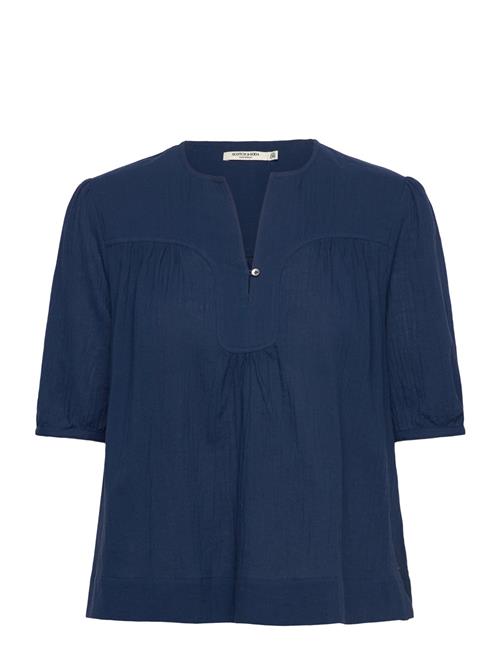 Scotch & Soda | Printed Short Sleeve Top | 34