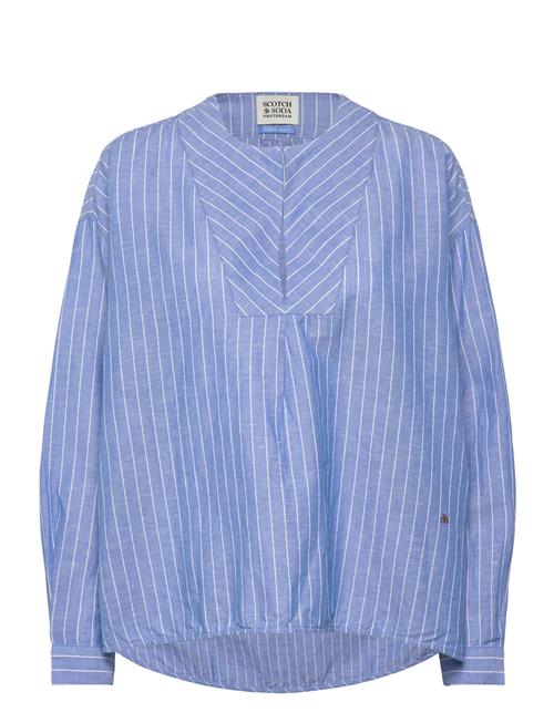 Scotch & Soda | Cotton Linen Bib Shirt | 38
