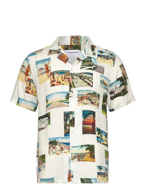 Lindbergh | Resort Viscose Aop Shirt S/S | S