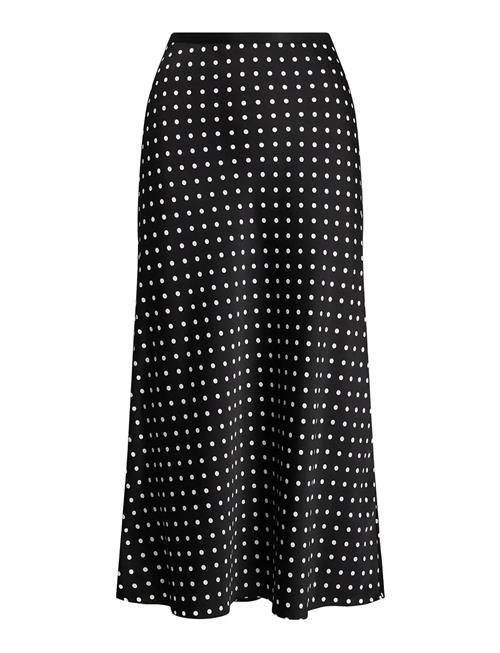 Polo Ralph Lauren | Polka-Dot Satin Skirt | 32