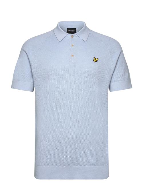 Lyle & Scott | Linen Blend Knitted Polo | XL