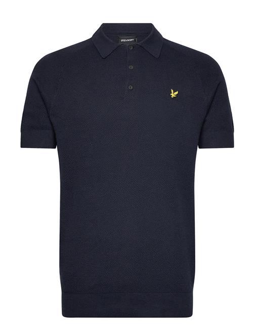 Lyle & Scott | Linen Blend Knitted Polo | L