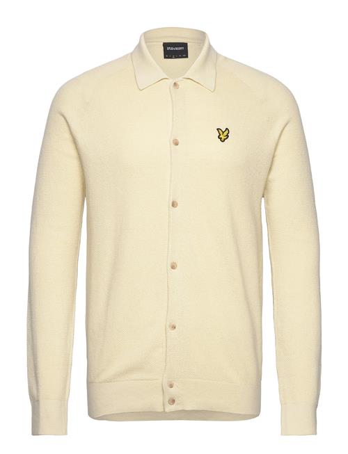 Lyle & Scott | Linen Blend Knitted Shirt | M