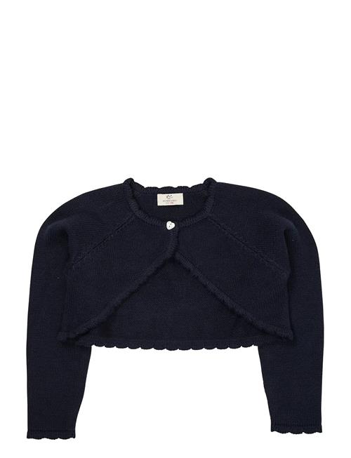 Copenhagen Colors | Lt. Knitted Bolero W. Heart Button | 104