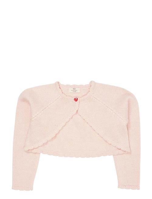 Copenhagen Colors | Lt. Knitted Bolero W. Heart Button | 104