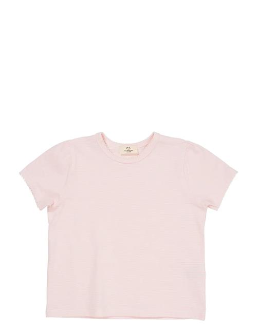 Copenhagen Colors | Striped T-Shirt W. Ruffle Sleeves | 134