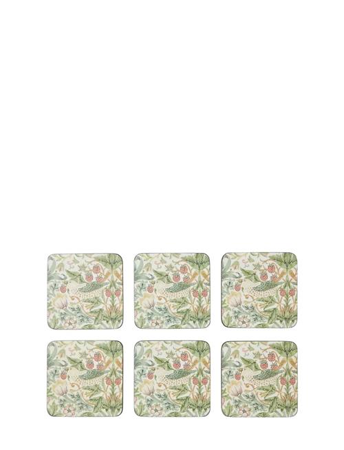 Morris & Co | Strawberry Thief  Coasters - Set Of 6 | 40.1X29.8CM
