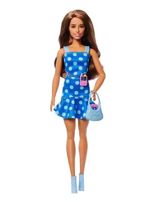 Barbie | Fashionistas Doll #242 Doll With Type 1 Diabetes In Polka Dot Outfit With Accessories | ONE SIZE