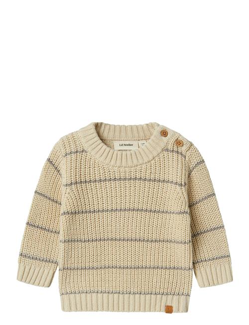 Lil'Atelier | Nbmemlen Ls Knit Stripe Lil | 56