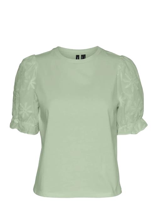 Vero Moda | Vmsenna Ss Emb Sleeve Top Jrs | XS