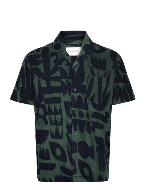 Revolution | Terry Short-Sleeved Cuban Shirt | L