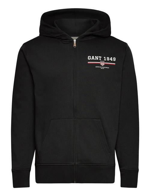 GANT | Graphic Full Zip Hoodie | L