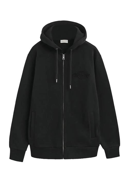 Gant | Reg Tonal Shield Full Zip Hoodie | L