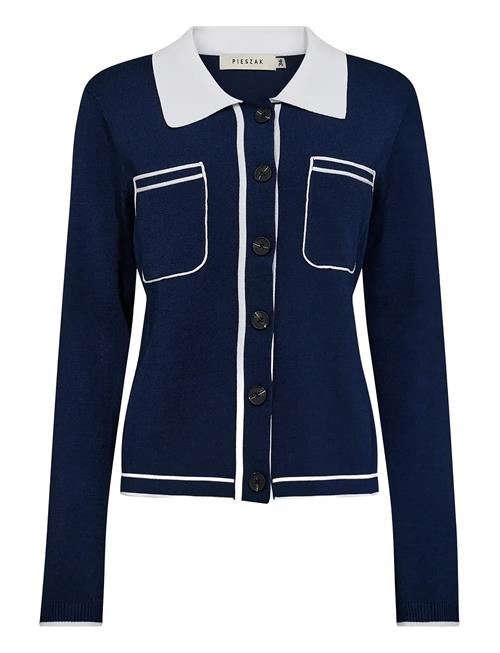 Pieszak | Pd-Vigga Ls Contrast Polo Knit | 38