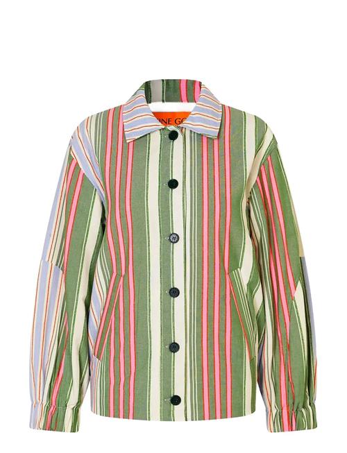 STINE GOYA | 2363 Striped Cotton, Oversized Util | M
