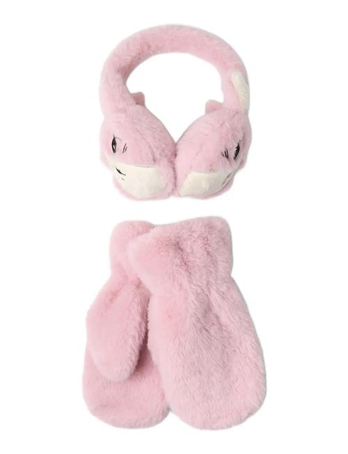 Lindex | Fake Fur Mittens And Earmuffs | 7-9