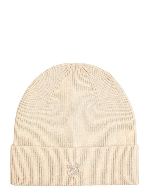 Lyle & Scott | Tonal Eagle Beanie | ONE SIZE
