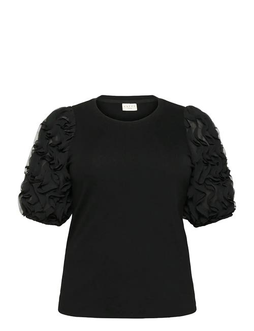 Kaffe Curve | Kclucinda Frill T-Shirt | M