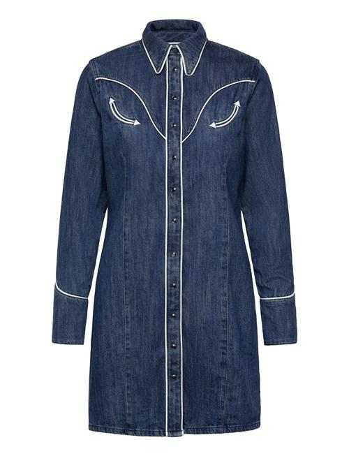 Wrangler | Piped Shirt Dress | L