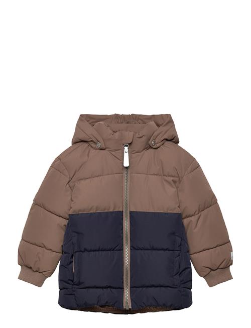 Minymo | Quilted Jacket Colorblock | 122