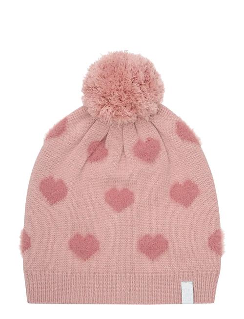 Minymo | Soft Teddy Pile Knit W. Hearts | 1-3Y