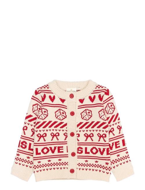 The New | Tnstregina Jacquard Cardigan | 104