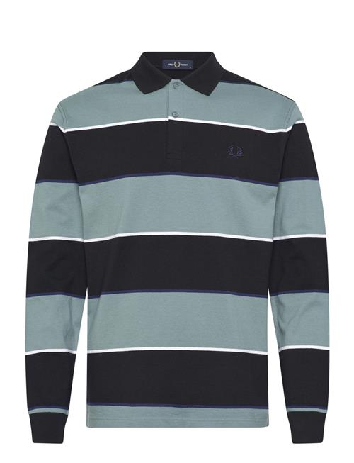 Fred Perry | Hw Jersey Striped Polo Shirt | S
