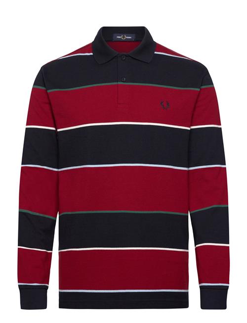 Fred Perry | Hw Jersey Striped Polo Shirt | L