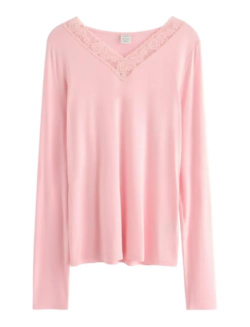 Lindex | Top Viscose With Lace | 128