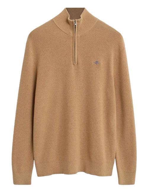 Gant | Cotton Merino Ribbed Half Zip | XL