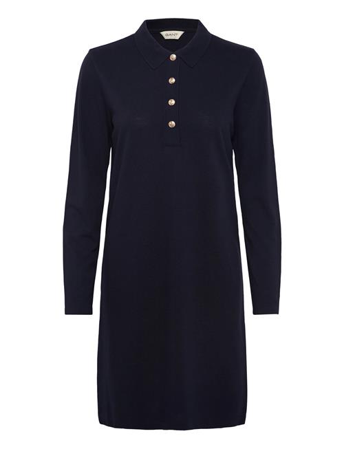 GANT | Reg Ls Pique Polo Dress | XS