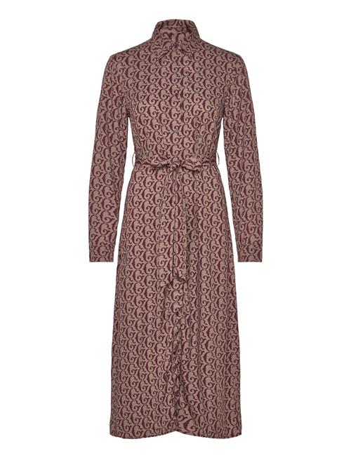 GANT | Belted G Print Shirt Dress | 40