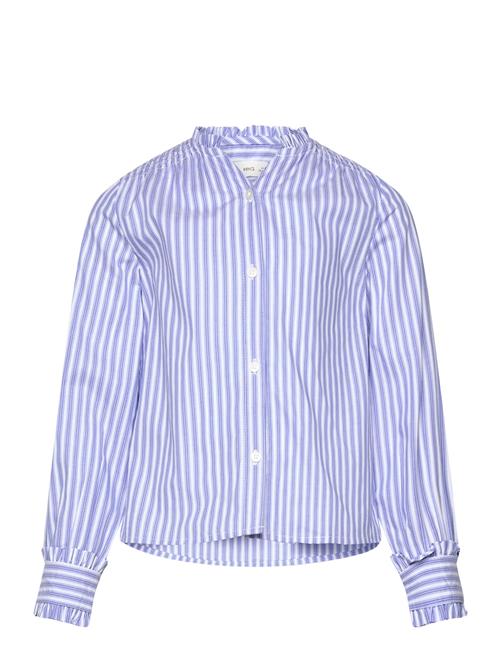 Mango | Striped Shirt With Pleated Details | 116