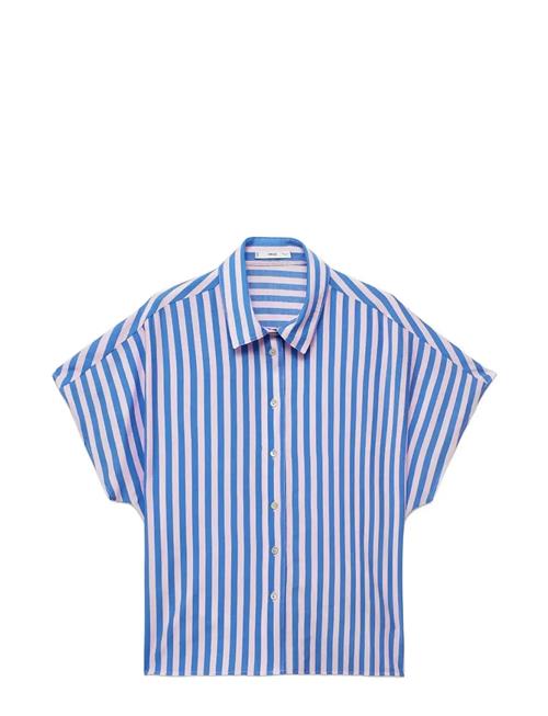 Mango | Short Sleeve Striped Shirt | XS