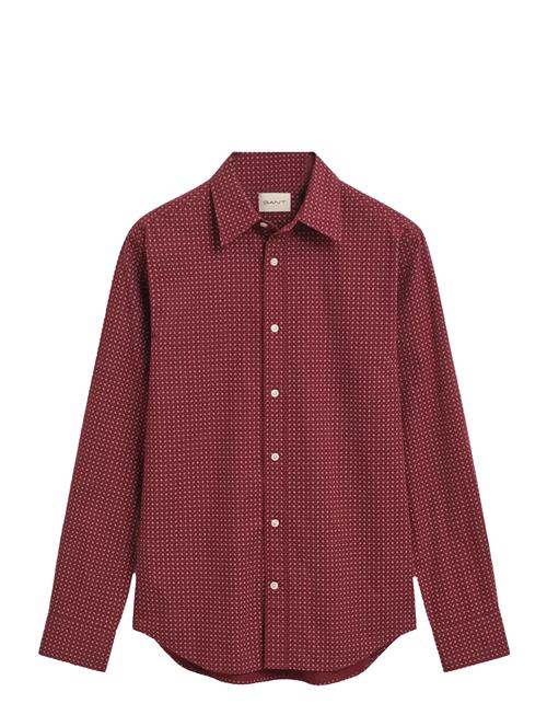 GANT | Reg Micro Print Shirt | L