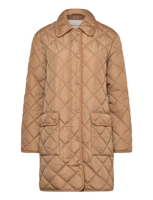 GANT | Quilted Coat With Cord Trim | S