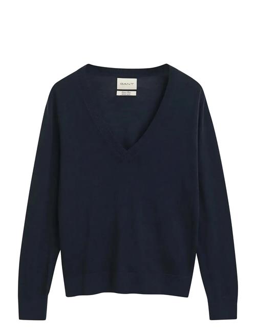 Gant | Extrafine Merino Wool V-Neck | XS