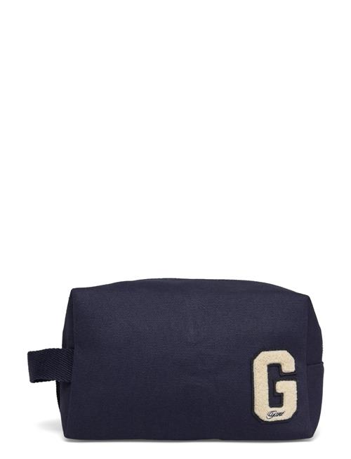 GANT | G Badge Cotton Canvas Washbag | ONE SIZE